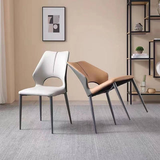 cora dining chair modern leather dining chairs