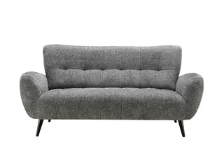 cosy grey fabric couch wilson