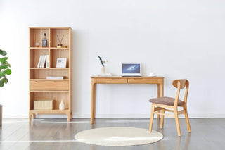 cozy girona study desk wooden