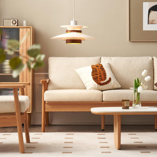 cushionless echo solid wood sofa