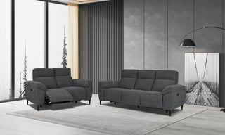 custom colour fabric reclining sofa victor