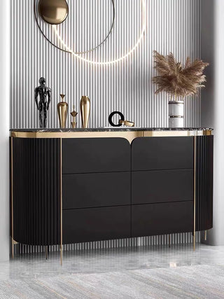 damo modern white sideboard chic modern aesthetic