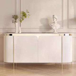 damo modern white sideboard plenty of storage solution