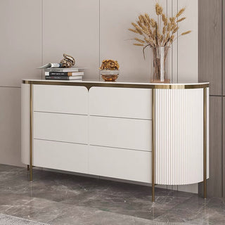 damo modern white sideboard sophisticated living area style