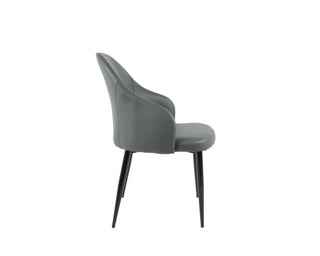 designer dining chair azalea color options