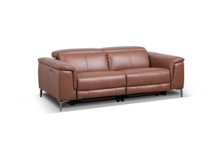 dinesh auto recliner sofa side view