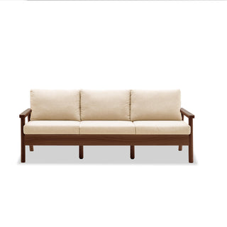 durable echo sofa oak wood frame