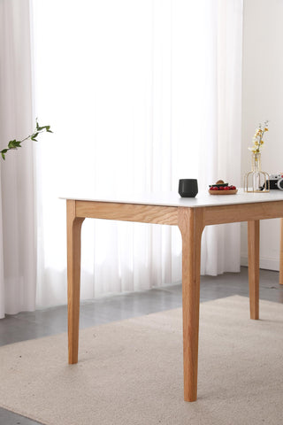 durable modern wood dining table bruno design