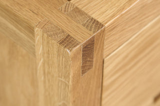 durable oak venet side table