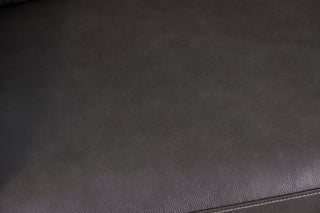 dylan black top grain leather sofa