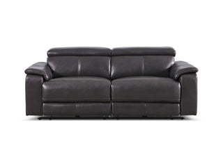 dylan leather sofa black