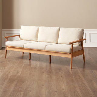 echo single seat wood sofa