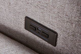 electric modular fabric sofa paxton