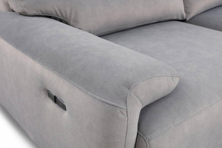 electric slider couch kade fabric
