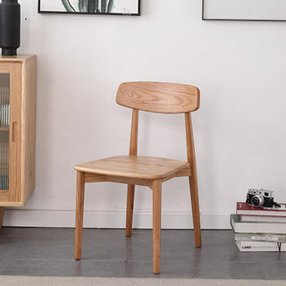 elegant kavi nordic dining chair solid oak construction