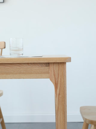 elegant marco solid wood dining table design