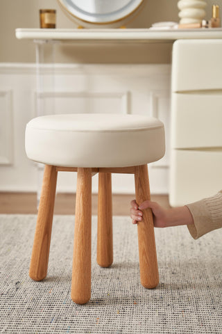elegant riley dressing table stool four legs