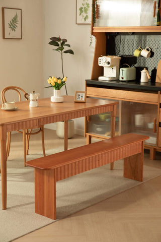 elegant santos cherry wood dining table for family dinners