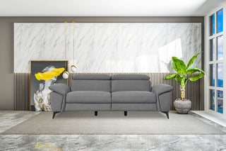 elegant stationary sofa annie top grain leather