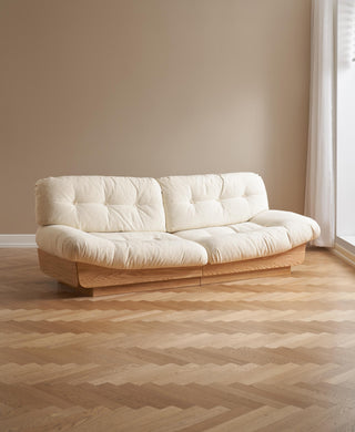 elegant tova sofa wood construction