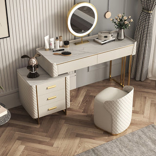 elin dressing table with storage 5 drawers