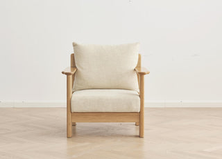 elm 3 seater sofa nordic oak