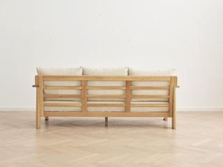 elm 4 seater oak scandinavian sofa