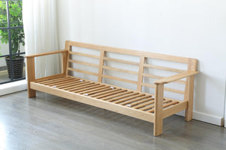 elm natural oak modular sofa