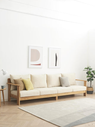 elm scandinavian sofa