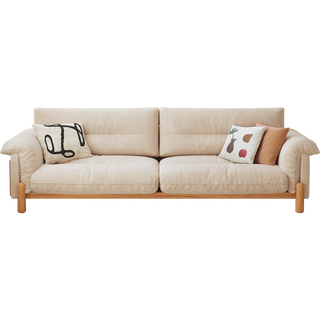 ethan wooden sofa modern room inspiration