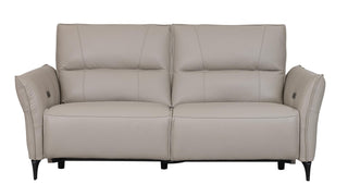 fabric motorised reclining sofa carson