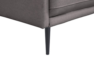 fabric sofa light grey contemporary touch
