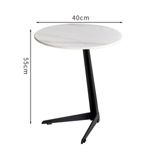 fabrizia c shaped side table lounge detail