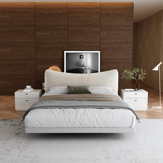 floating platform bed luisa