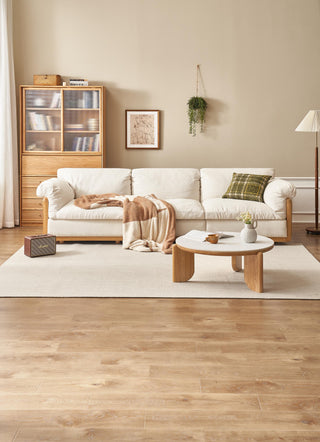 fortuna sofa oak frame modern style