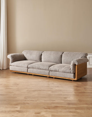 fortuna sofa oak wooden frame comfort