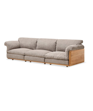 fortuna wood frame sofa cozy design