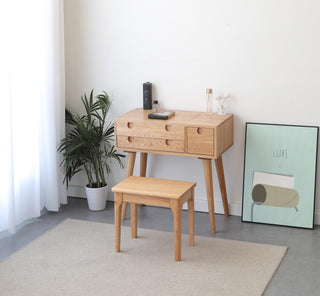 functional franco wood dressing table elegant design