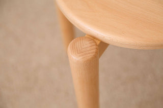 functional seth beech wood stool