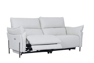 gabriel powered recliner sofa light grey