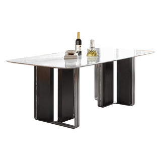 gabriella sintered stone dining table elegant modern