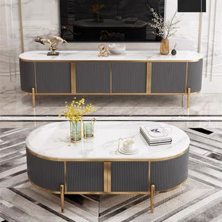 grey coffee table rina