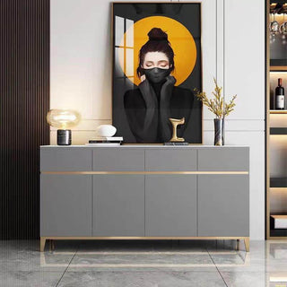 grey sideboard loren