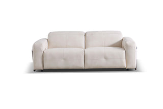 hanna leather sofa white