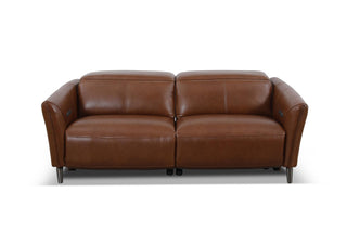 isabella electric sofa recliner leather