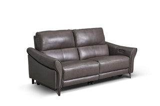 janet electric sofa recliner brown