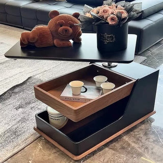 jonah two tone wood side table