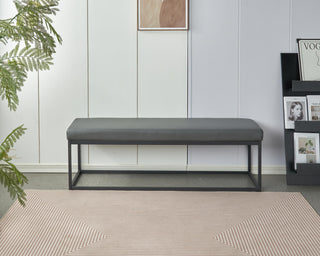 juliet dining bench black frame