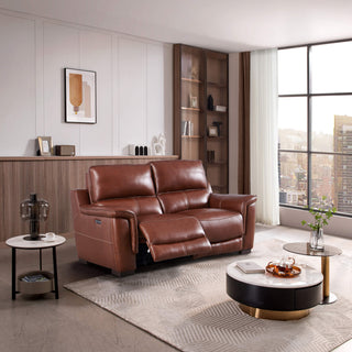 kira brown recliner sofa