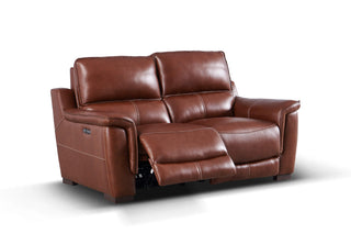 kira recliner sofa brown